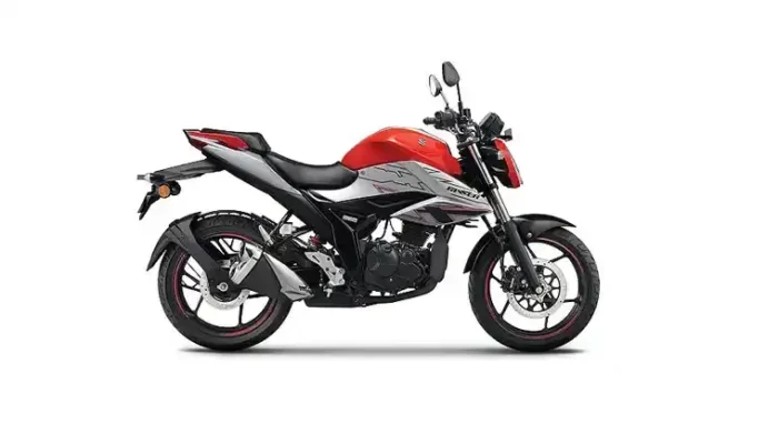 GIXXER Fi ABS Orange Silver